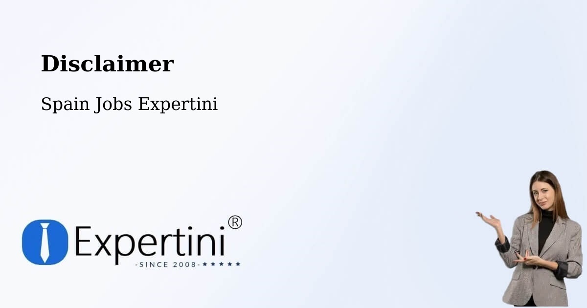 Disclaimer – Sils - Spain Jobs Expertini